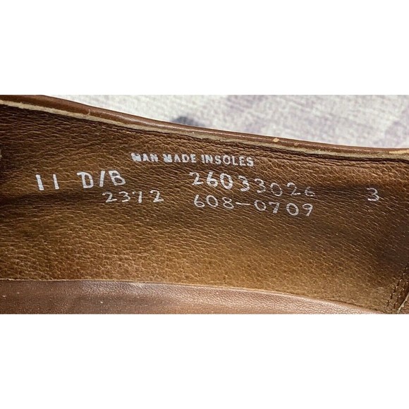 Stafford  Oxford Comfort Plus Dress Shoes Men\'s 11 D/B Brown 608-0709 Leather main image 10